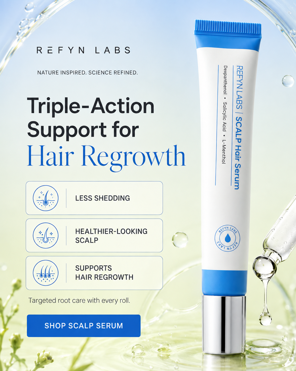REFYN LABS™ SCALP Hair Serum