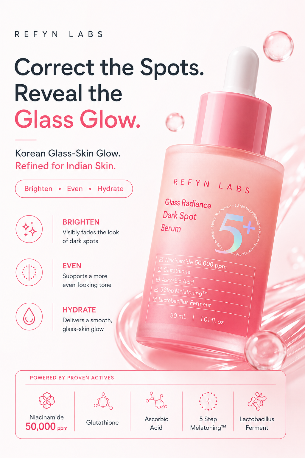 REFYN LABS™ Refyn Labs Glass Radiance Dark Spot Serum