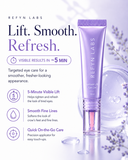 REFYN LABS™ Pure Instant eye lift gel